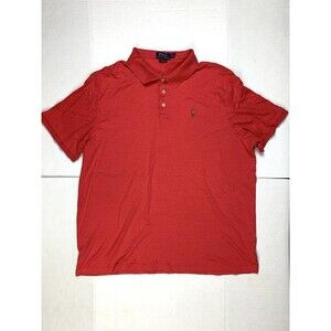 Polo Ralph Lauren Golf Classic Fit Raspberry Red Short Sleeve Mens Size XXL